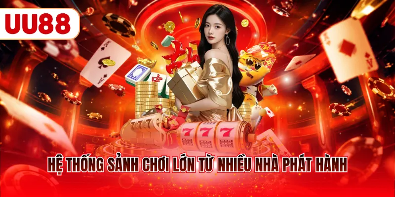 Hệ thống sảnh chơi lớn từ nhiều nhà phát hành